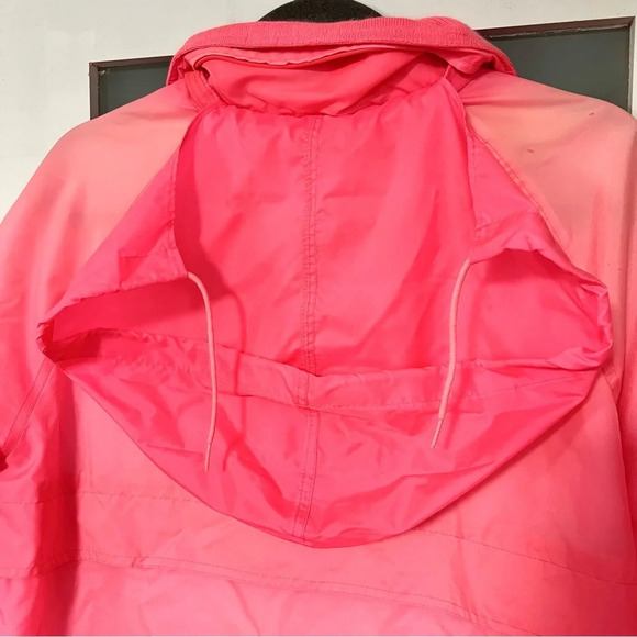 80s Vintage Pacific Trails Pink Lightweight Womens Windbreaker Jacket Size Med - Picture 12 of 14